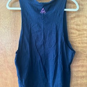 Reebok blue muscle tank size small